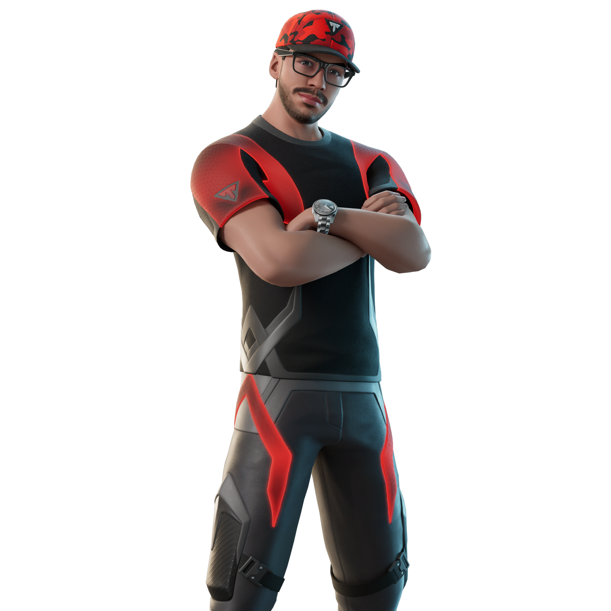 Typical Gamer outfit Icon Series Fortnite — skin oficial de Andre Rebelo (mayo 2026)