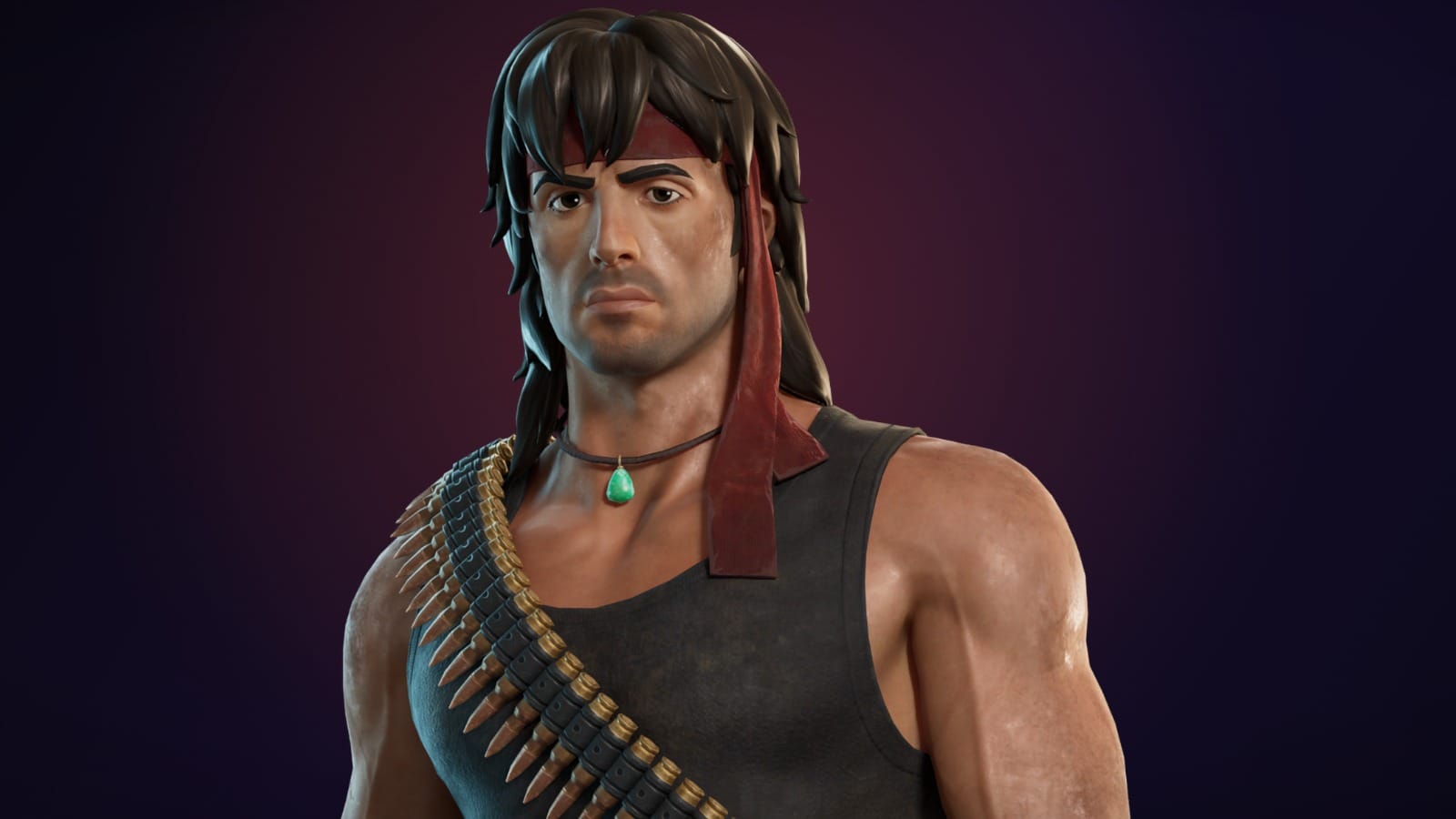 John Rambo de cuerpo completo — Rambo Fortnite