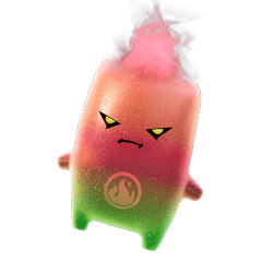 Gummy de Fuego Fortnite