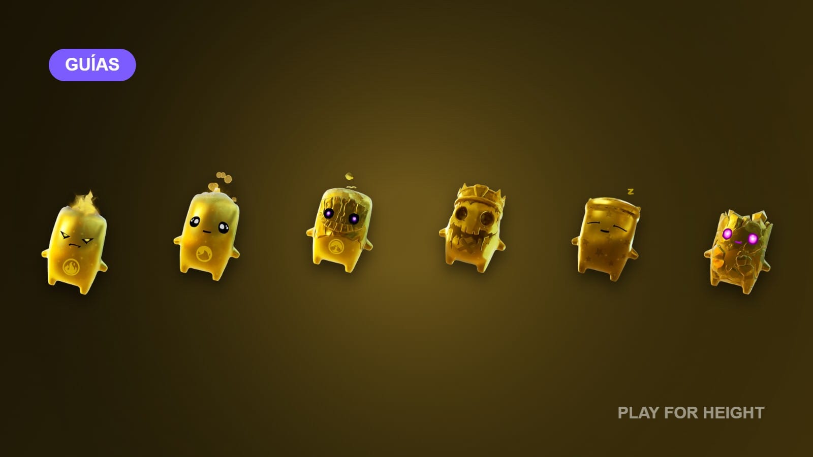 Todos los Sprites Gold de Fortnite y cómo conseguirlos